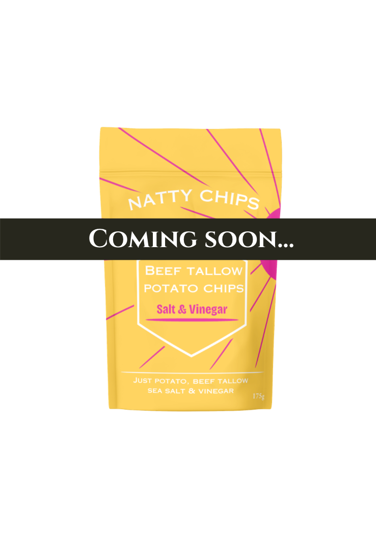 Salt & Vinegar Natty Chips - seed oil free